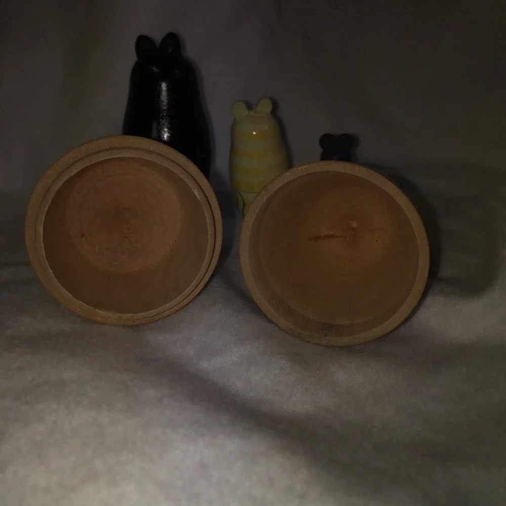 Cats Nesting‎ Dolls Set of 4 Wood Kittens Mouse Russian